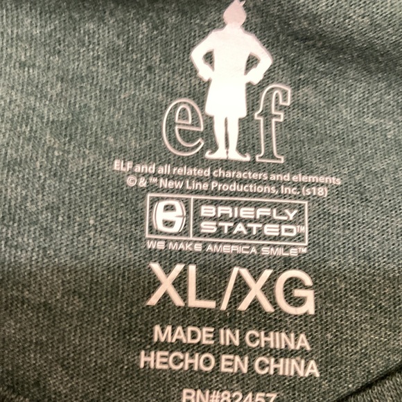 Men’s 2-piece Elf Sleep Set. Sizes L and XL. NWT. - Picture 4 of 9